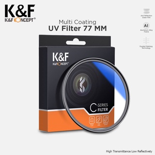 K&F Concept 77mm Filter MC UV Filter Multi Coating KNF Concept