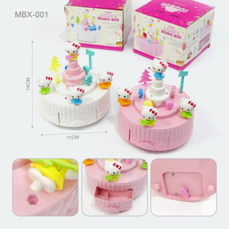 Kotak Musik Cake (Music Box)Kado Kotak Musik Cake Ulang tahun