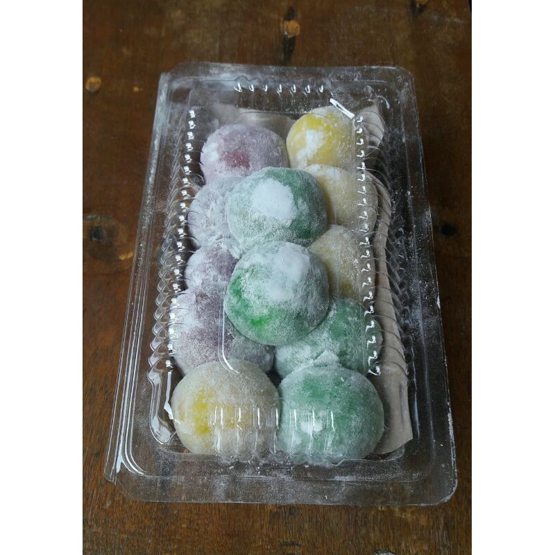 

Moci isian kacang,coklat,keju isi12pcs