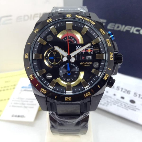 Jam Tangan Pria Casio Edifice EFR-540 redbull 45mm Original B*M