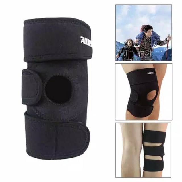 ORIGINAL Aolikes knee pad support patella brace protector pelindung penyangga lutut deker