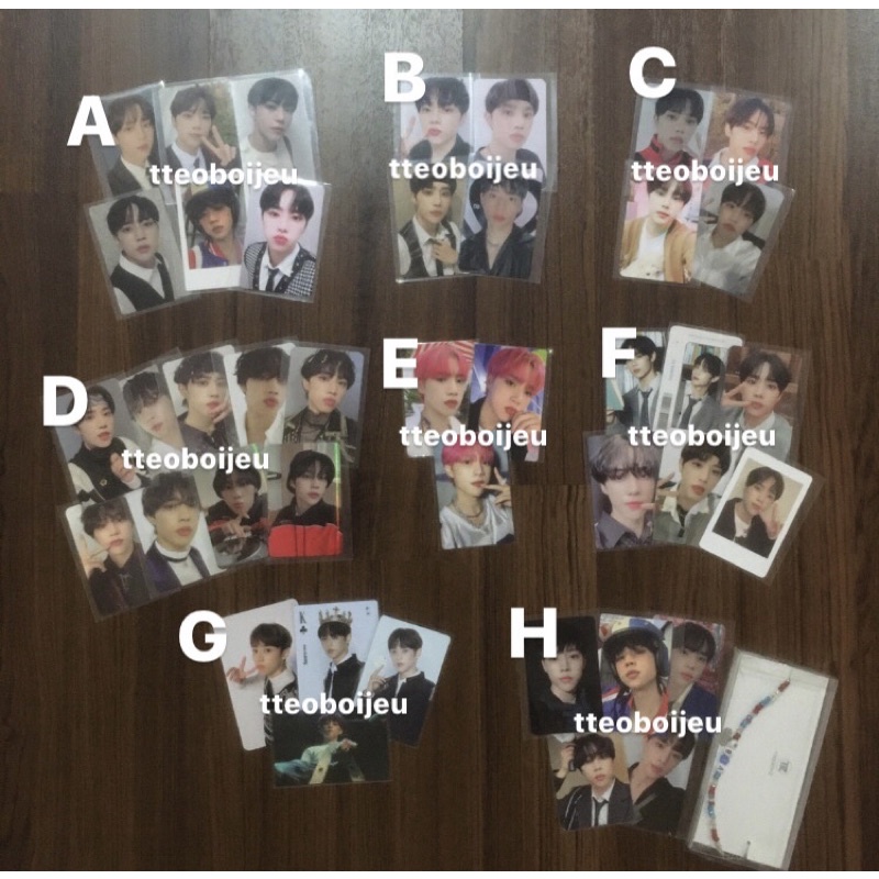 [BACA DESKRIPSI] pc photocard sunwoo chase byok mmth mmt mihwa makestar dmc beatroad everline withdr