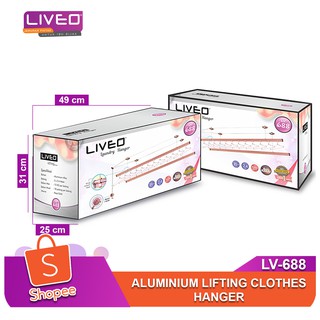 LIVEO Jemuran  Lifting Plafon  Engkolan LV688 Shopee Indonesia