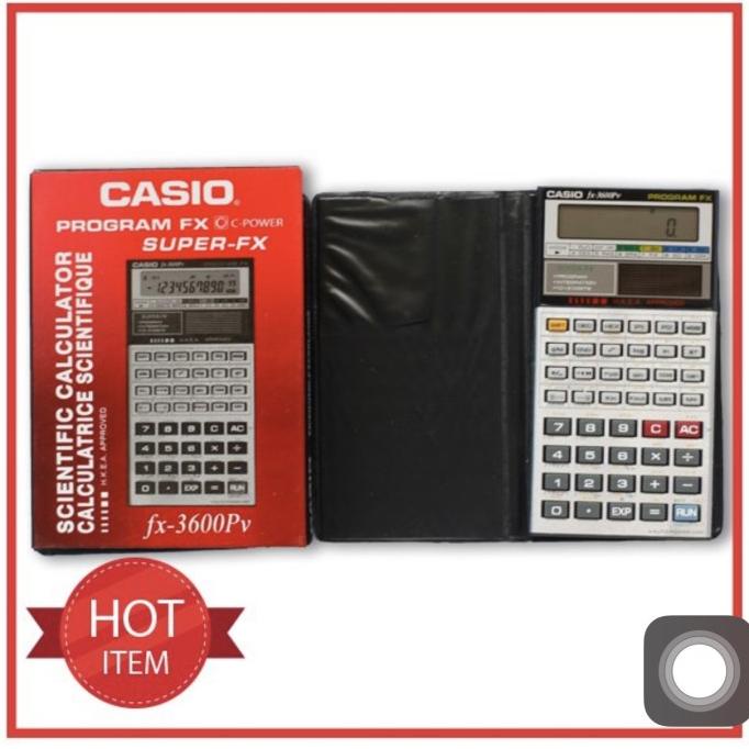 

Kalkulator scientific casio fx 3600