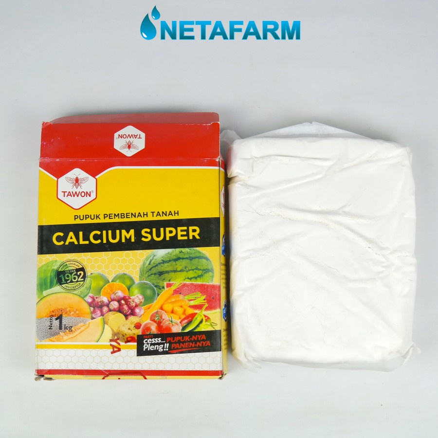 Pupuk Calsium Super Cap Tawon Kalsium Pembenah Tanah 1kg - 1pcs