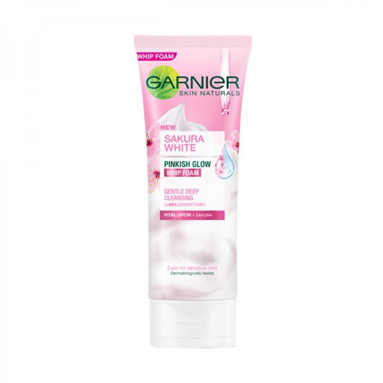 Garnier Sakura White Pinkish Glow Whip Foam 100ml