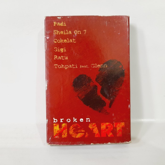 Kaset Pita Broken Heart Padi Sheila On 7 Cokelat Gigi VA