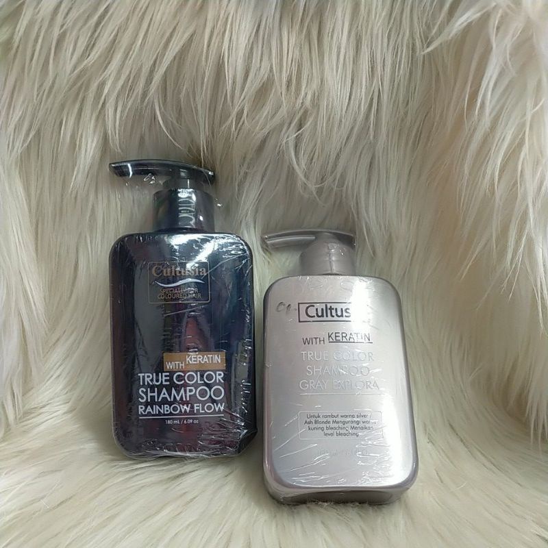 cultusia shampo keratin black & silver