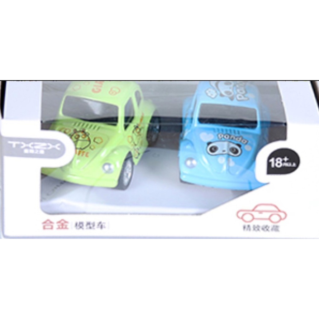 KKV - TXZX Alloy Animal (2 Packs) TX1300-14 / Diecast Mobil / Mainan Anak