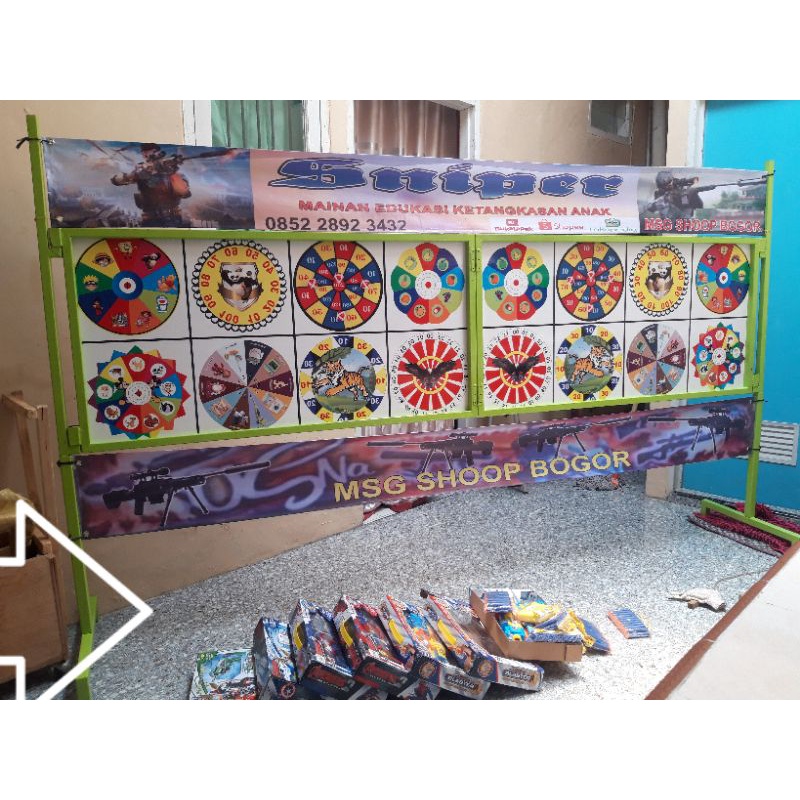 Paket Usaha Mainan / Usaha Mainan viral / Paket Usaha Mainan Anak / Khusus Papan Sniper / Papan Targ