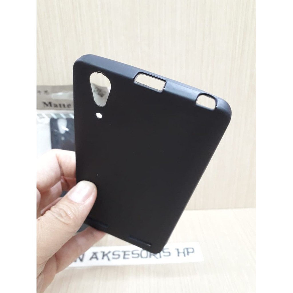 Slim Black Mate Lenovo A6000 A6010 A6000 Plus Lenovo Vibe K3 5.0 inchi Baby Skin SoftCase Anti Gla