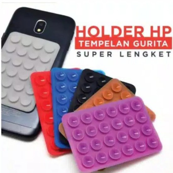 Lazy Pod Leher Dan Pinggang Lazypod Holder HP/STAND HOLDER HP/Tempelan Gurita Hp/Car Holder AC Mobil