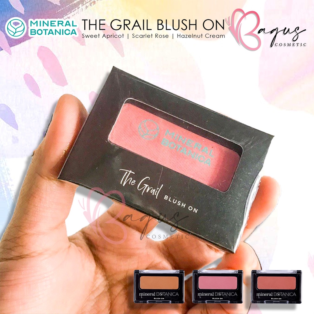 ⭐BAGUS⭐ MINERAL BOTANICA THE GRAIL BLUSH ON | Blush On 4Gr