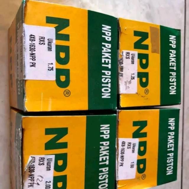 (COD) Piston NPP RXS os 125 .150. 175 .200 original