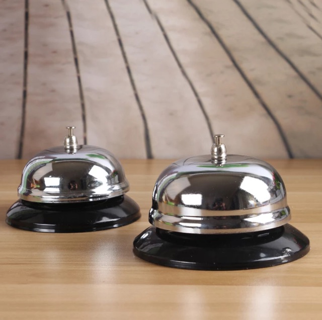 Bel meja kasir restoran kantor calling bell stainless murah