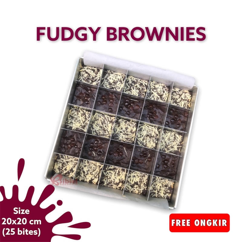 

Sibiel Brownies Panggang Fudgy Brownies Brownies Sekat