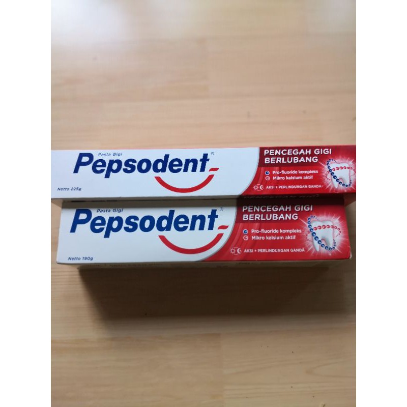 Pepsodent Pasta Gigi 225 gr /Pepsodent Pasta Gigi 190 gr