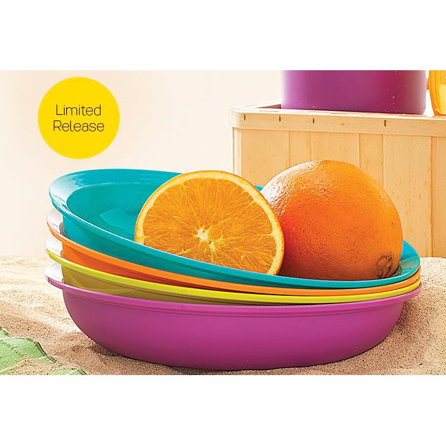 PROMO CRESCENDO PLATE (4) PIRING TUPPERWARE 2019