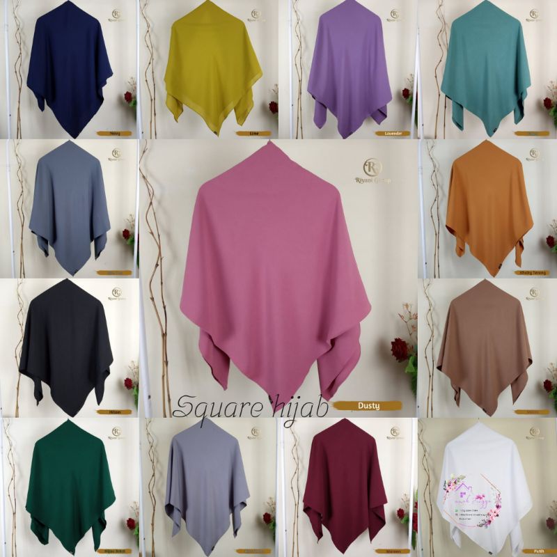 hijab square segiempat ladyzara by riyani