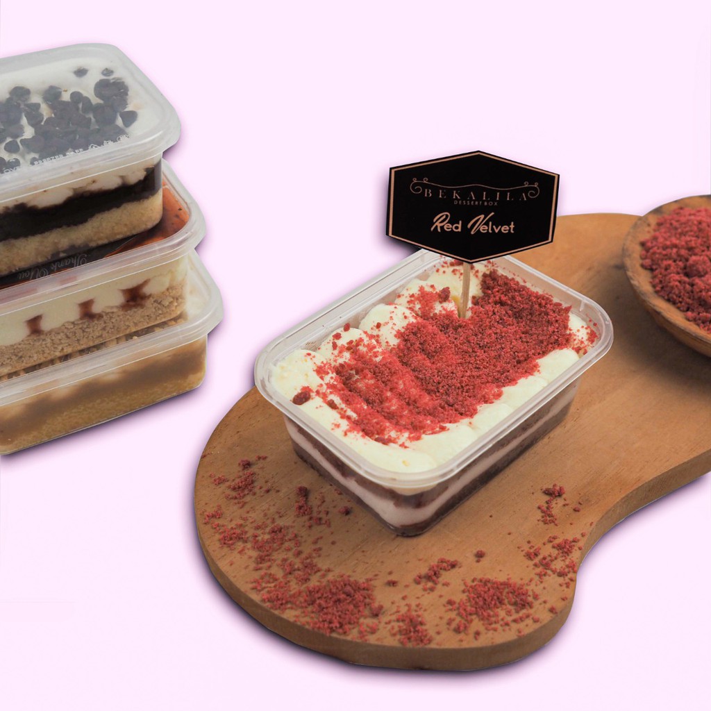 

Red Velvet Dessert Box - Bekalila