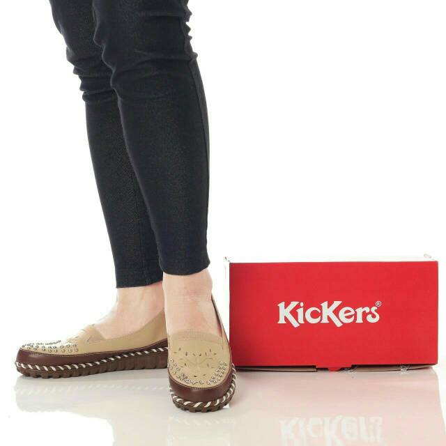 Sepatu wanita slipon kickers cewek model kekinian