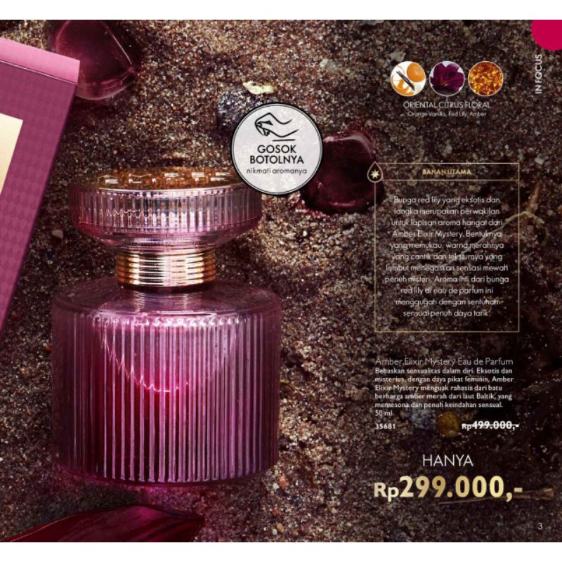 Amber Elixir Mystery Eau De Parfum