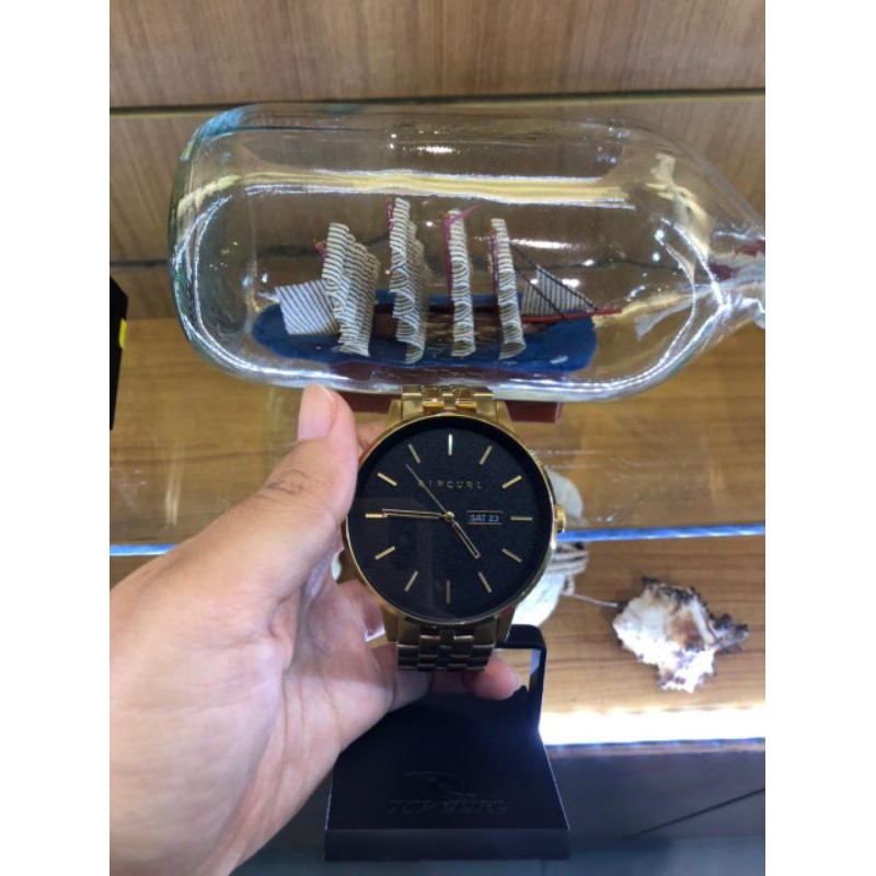 Jam Tangan Ripcurl original Detroit GOld