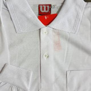 Baju Putih Polos Berkerah Kerah Lengan Panjang | Shopee Indonesia