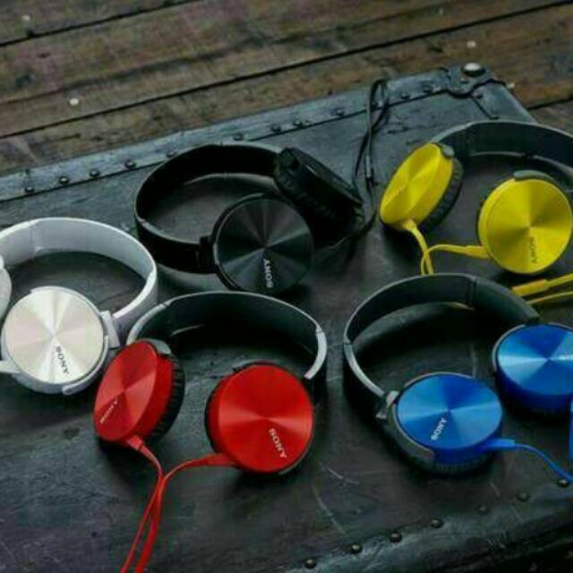 Earphone bluetooth/headset bass sony