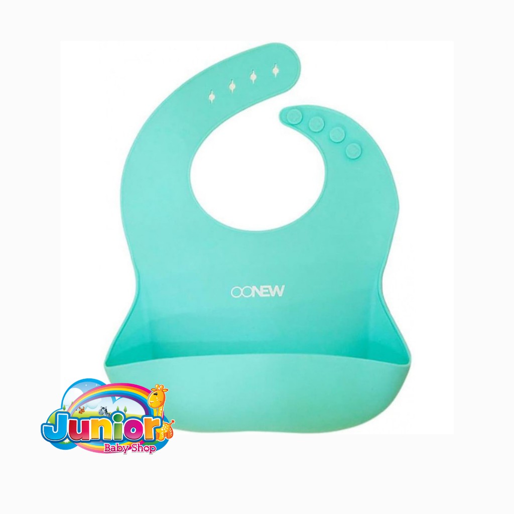 Oonew Silicone Bib / Silicone Waterproof Bib / Celemek Bayi