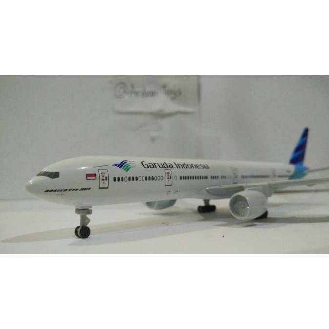 Diecast Miniatur Pesawat Garuda Indonesia Boeing 777-300Er