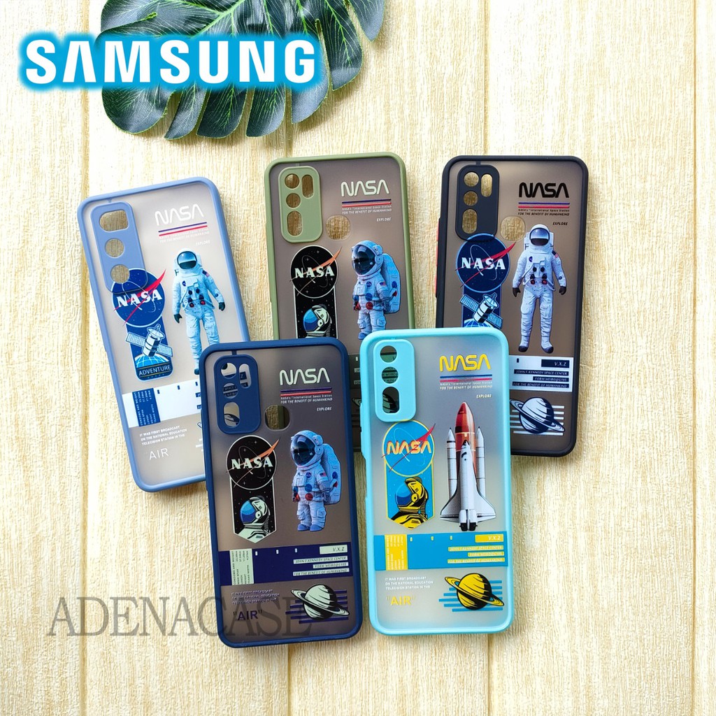 Case Nasa Pelindung Handphone Samsung A02 J2 PRIME A32 J7 Pro J6+ J7 Prime