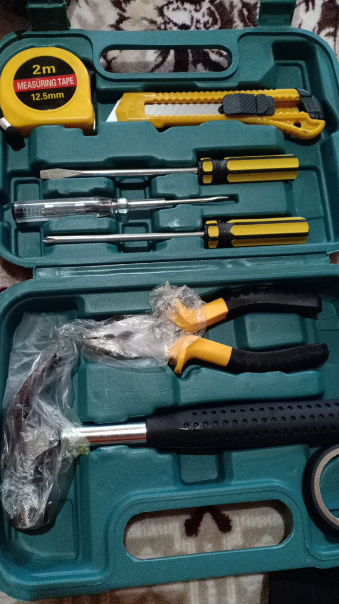 Cod - Tool Master (gj4)/ Alat Tukang Perkakas Repairing Tool Set 9 In 1 Servis Maintenance