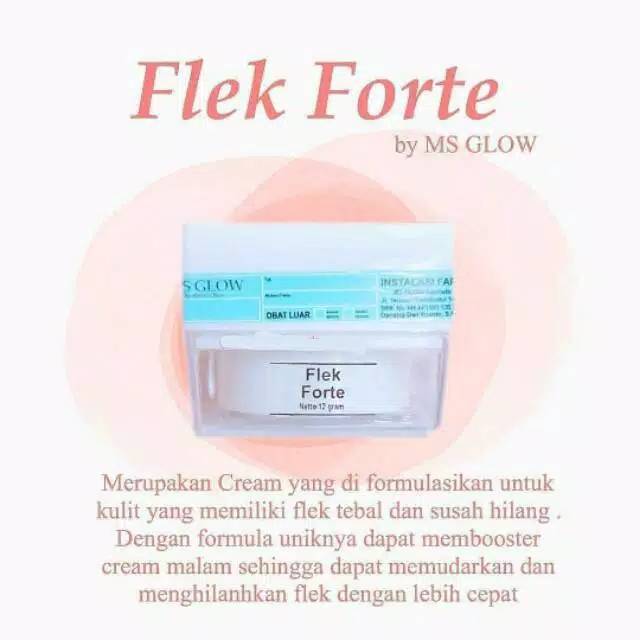 FLEK FORTE ULTIMATE CREAM CLINIC MS GLOW