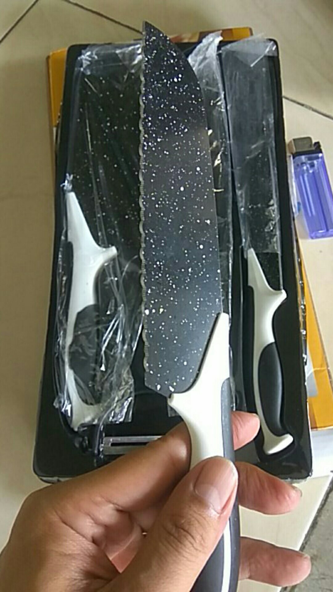 Pisau Batu Maifan Pisau Set 5in1 Set Dapur Lengkap Lapakwallpaper