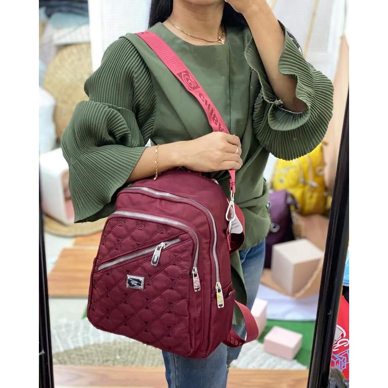 Chibao Ransel 0861-22 Bahan Kanvas Tebal. Tas Wanita Tas Chibao ORI Tas Chibao Ransel Tas Ransel Wanita Import BEST SELLER.!!!