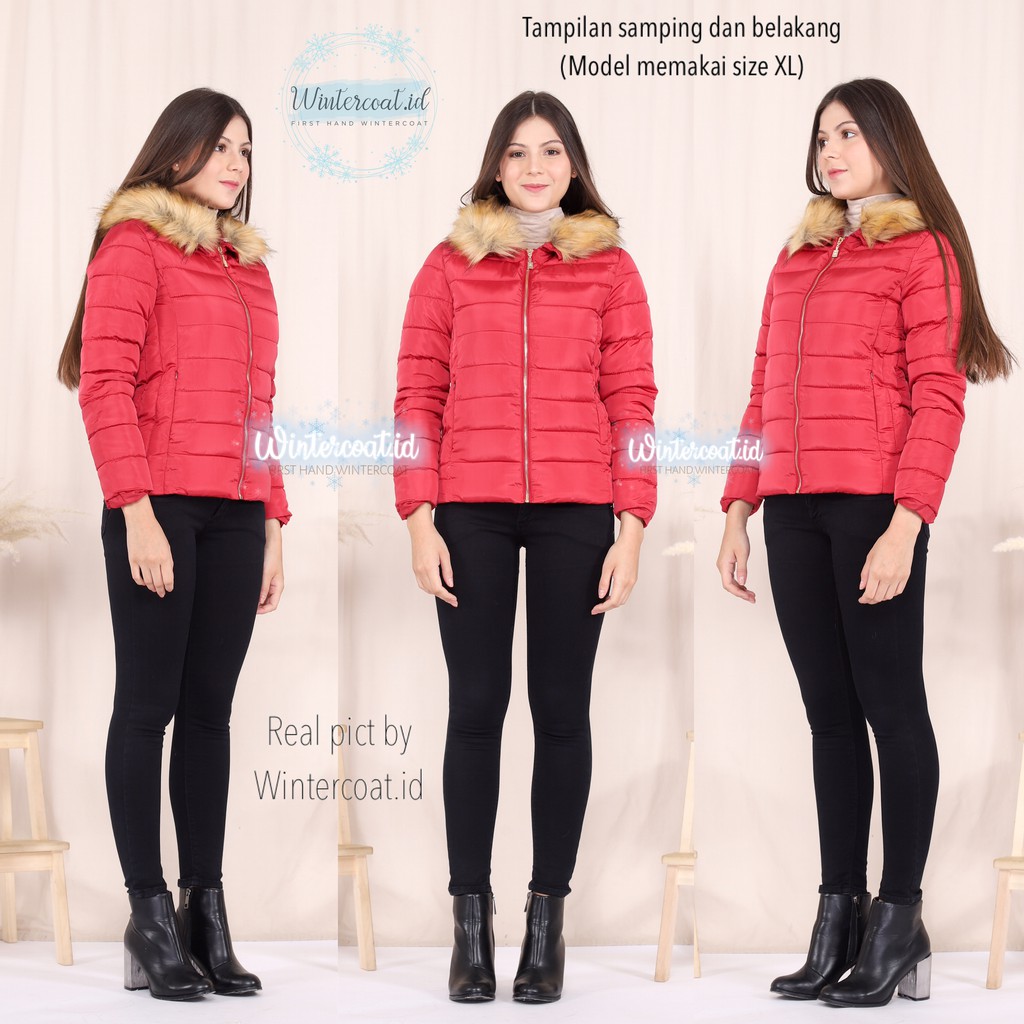 READY INDONESIA MARGO Winter Padded Coat women Jaket musim dingin wanita cewek import waterproof
