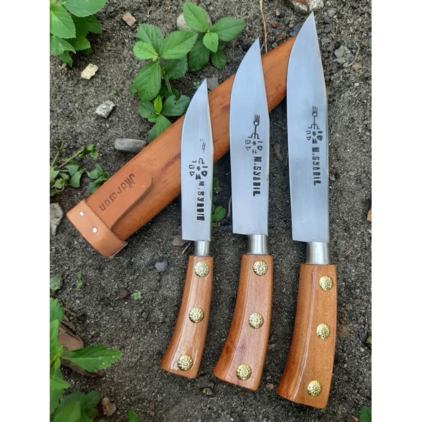 Pisau Cap Garpu Besi Baja Per asli 30 cm