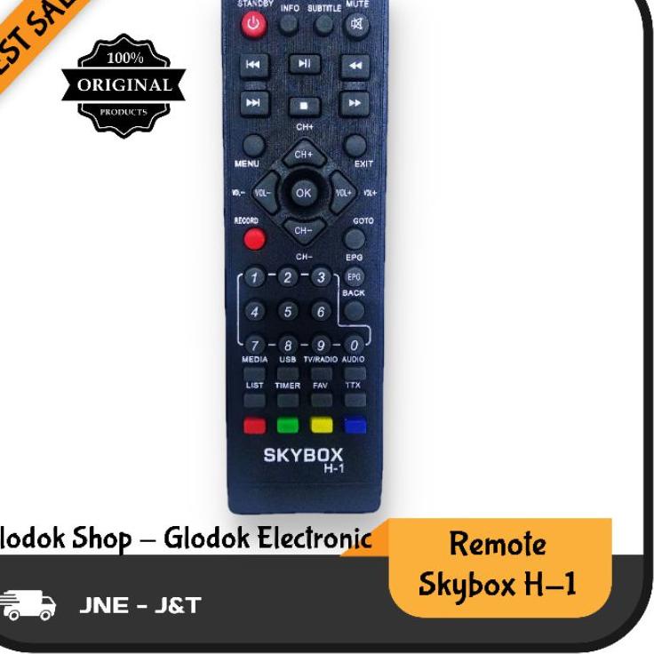REMOTE SKYBOX H-1 REMOTE RECEIVER PARABOLA SKYBOX H1 ORIGINAL ‑ BA.792799