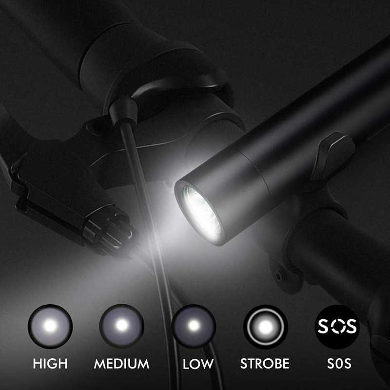Bayar Ditempat Albinaly Senter LED Mini USB Rechargeable Battery Cree XPE - TG-S199
