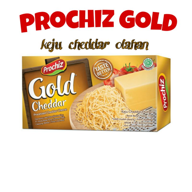 Jual KEJU PROCHIZ GOLD / KEJU CHEDDAR OLAHAN / Murah Meriah | Shopee ...