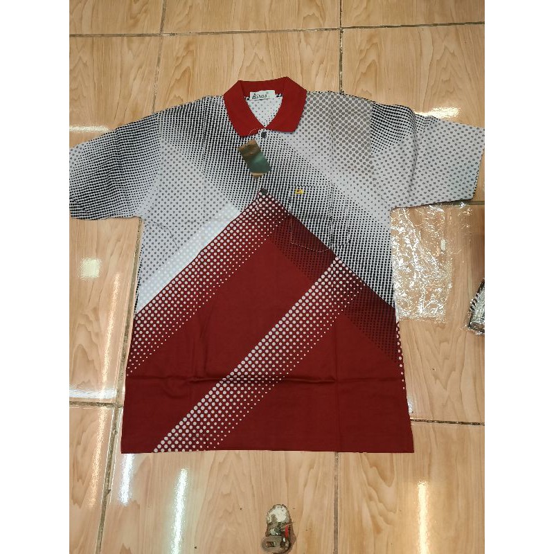 kaos kerah biros original / tshirt pria