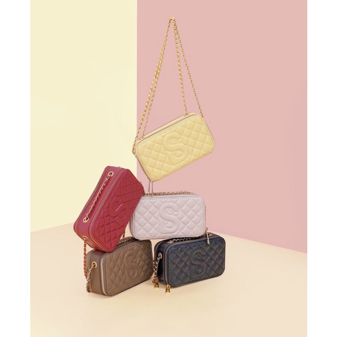 YURA BAG MOCCA BUTTONSCARVES