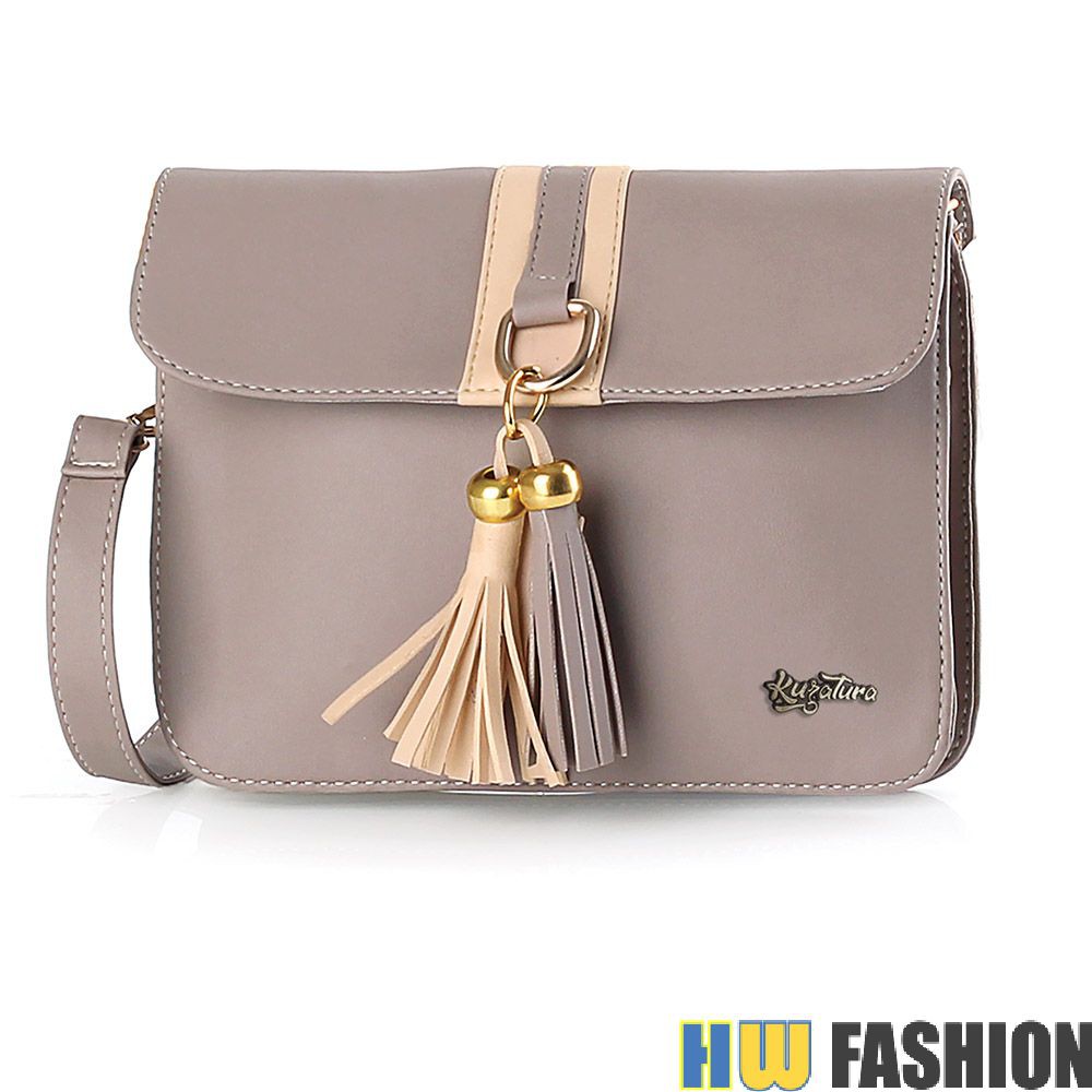 Kuzatura - KZR 723 Tas Selempang Wanita Coklat murah original cibaduyut keren