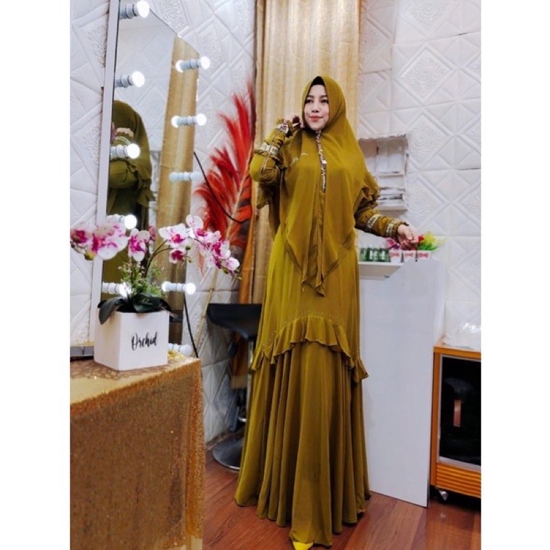 READY BUSANA/GAMIS BELGIN SYARI PREMIUM By Yodizen Original