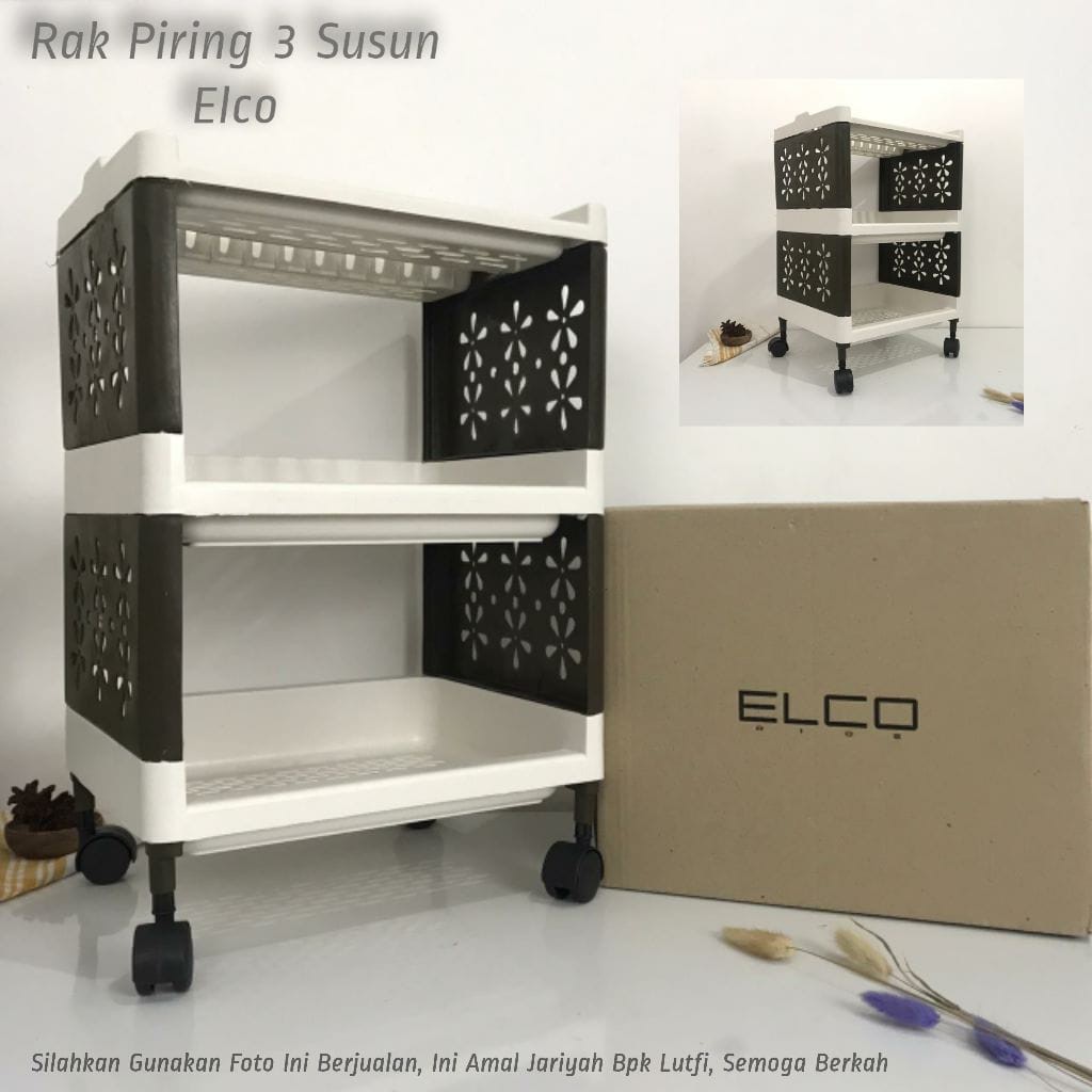 Rak Piring 3 Susun