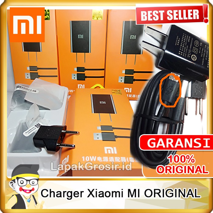 Jual Charger Xiaomi MI ORIGINAL 100 2 Ampere Fast Charging Adaptor dan