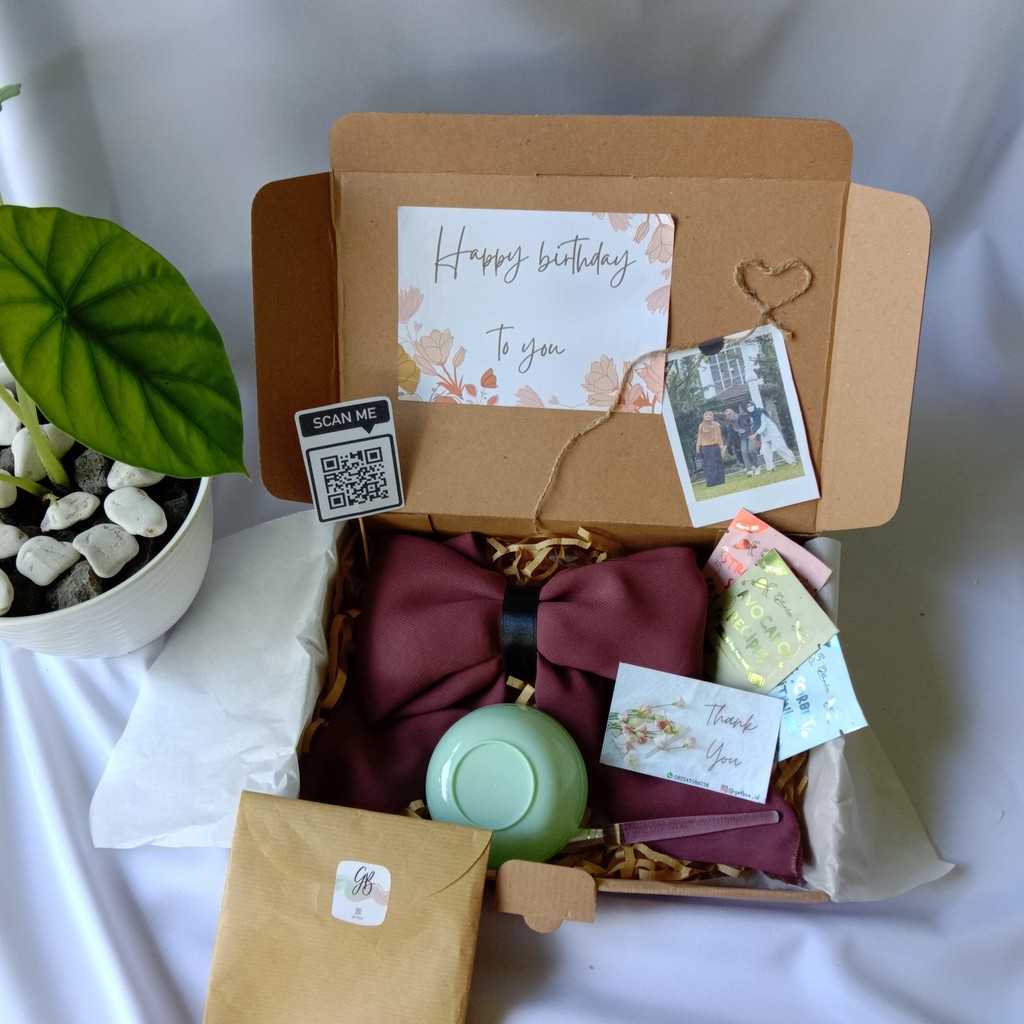 

Giftbox ✨Cinnamon 2✨ [ bella square || masker organik || set mangkok masker ]