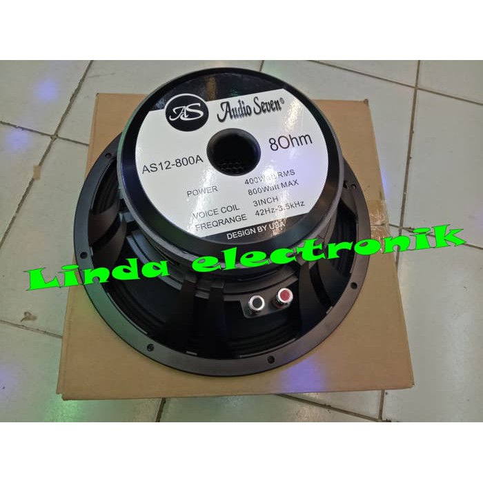 Speaker Audio Seven 12inch AS12 800A