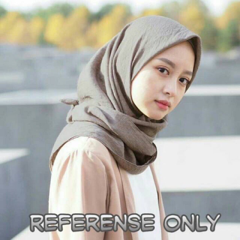 Preloved Hijab SegiEmpat Cotton Drop
